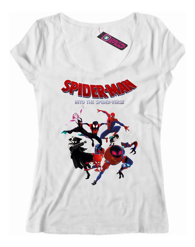 Remera Mujer Marvel Spiderman Hombre Araña Comics Mv26 Dtg