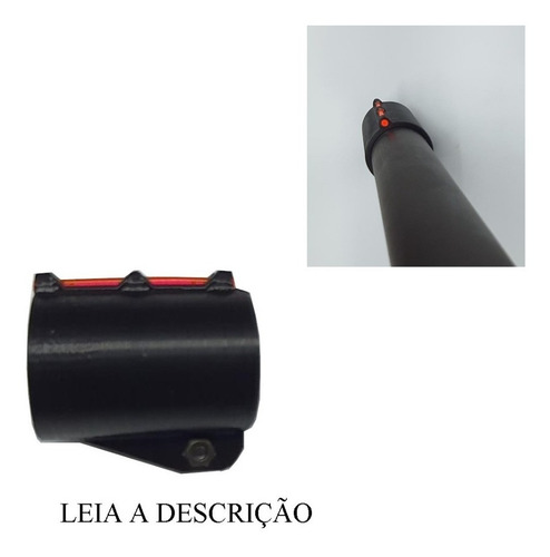 Massa Mira Fibra Ótica Espingarda 12 20 Boito Cbc Taurus