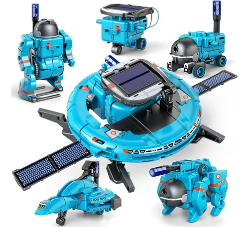Juguete Educativo Robot Solar 6 En 1,kit De Robótica Solar