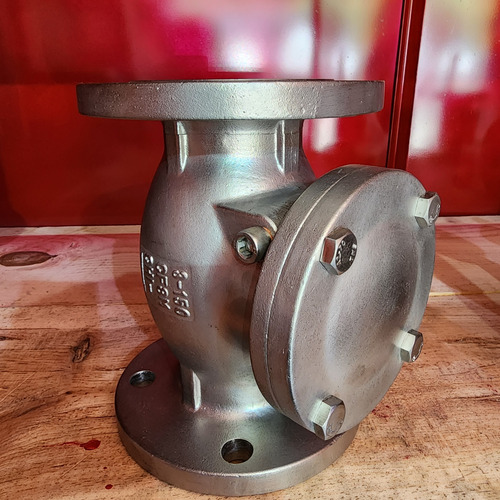 Válvula Check 3 Bridada Clase 150 Acero Inoxidable