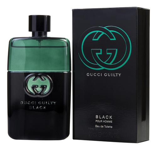 Perfume Guilty Black Pour Homme Edt De Gucci Para Hombre, 90