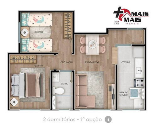 Imagem 8 de 10 de Mrv Coimbra Garden, Campinas, 1 Ou 2 Quartos Vila Industrial - Acoimbra