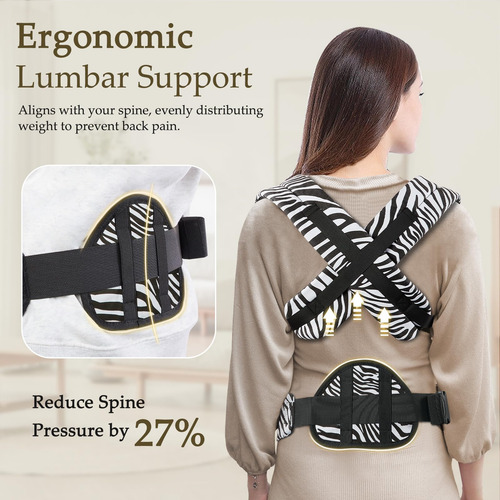 Portabebés Safotad Con Soporte Lumbar, Portabebé Ergonómico