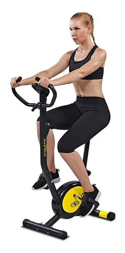 Bicicleta Fija Manual Mtdp 401l Con Computadora Athletic Wor