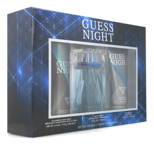 Set Guess Nigth Pour Homme 100ml Edt