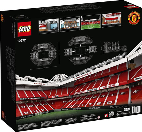 Estadio Para Armar Lego, Old Trafford, Kit De 3898 Piezas
