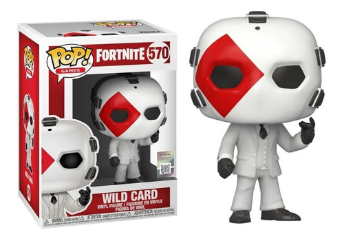 Funko Pop #570 Wild Card - Fortnite - Games Original Magic4
