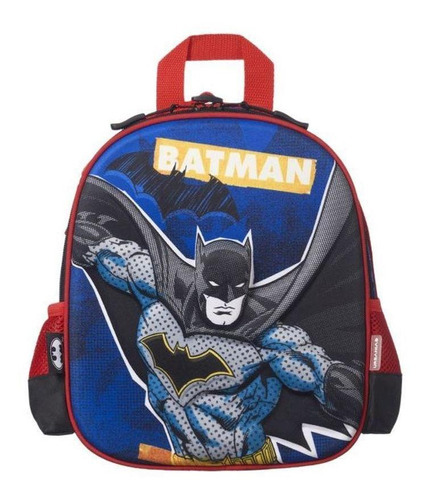 Batman - Lonchera Escolar Color Negro BT