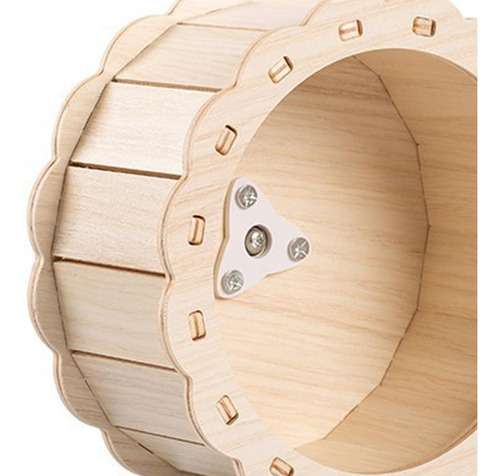 Rueda De Madera Para Hámster, Rueda De Ejercicio Para 21cm