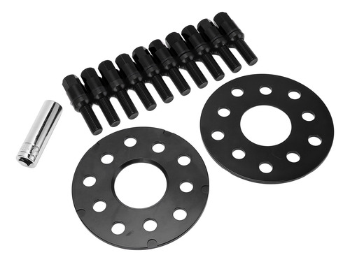 Kit De Espaciadores De Ruedas Black Black Centric Hub Centri