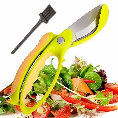 Toss and Chop Salad Tongs, Salad Chopper, Heavy Duty Kitchen Salad