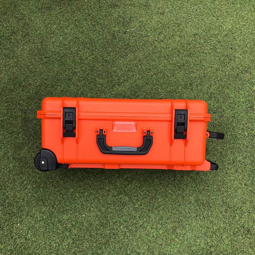 Hard Case Patola Mp0055 Mala Resistente Maleta Rígida Edc Cor Laranja