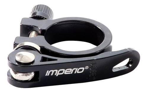 Imagen 2 de 2 de Abrazadera Para Asiento De Bicicleta 31.8 Negro