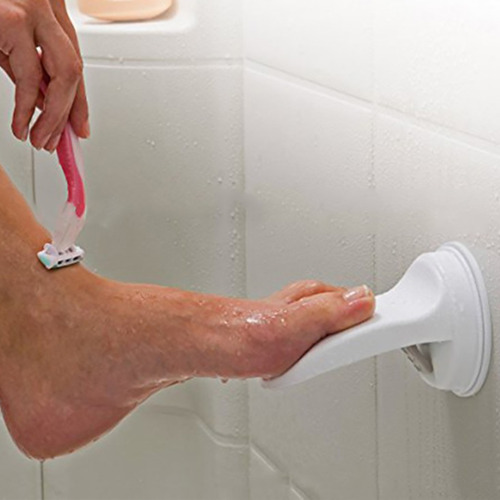 Reposapiés De Plástico Para Baño, Ducha, Afeitado