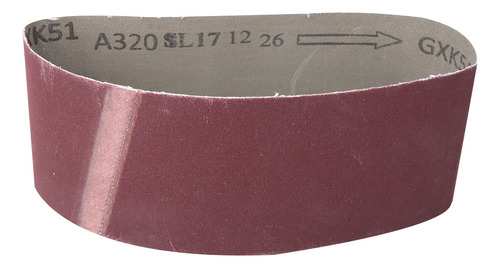 Cinta Abrasiva Para Lijar Abrasiva, Grano 457x75 Mm, 10 Unid