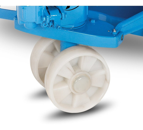 Imagem 3 de 7 de Transpalete Paletero 2,5ton 525mm Roda Dupla Nylon Paletrans