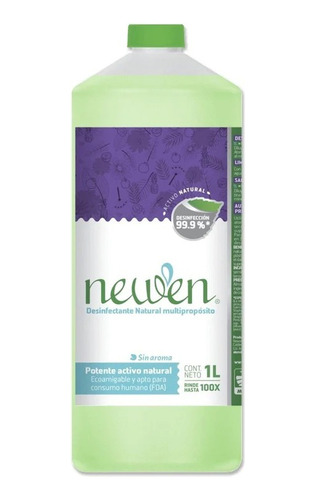 Desinfectante Newen 1 Lt Rinde 100 Lt