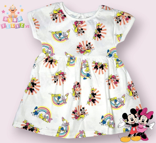 Vestido Para Niña Disney Minnie Mousse 