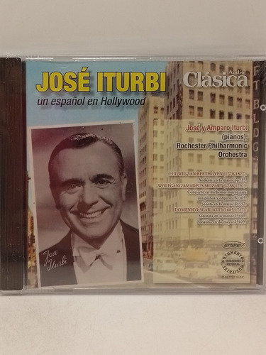 José Iturbi Un Español En Hollywood Cd Nuevo 