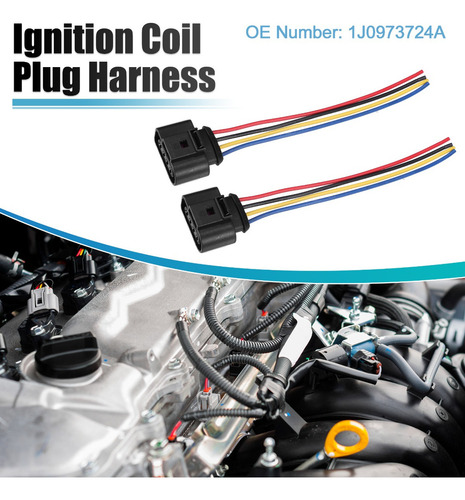 Conector De Bobina Encendido Para Volkswagen Audi Más