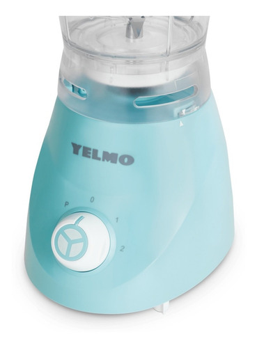 Licuadora Yelmo Lc-1009 1.5 L Celeste Jarra De Plástico C