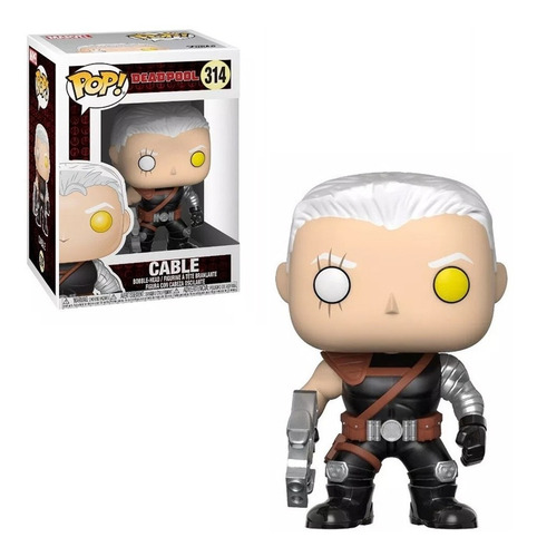 Figura Funko Pop Marvel Deadpool - Cable 314