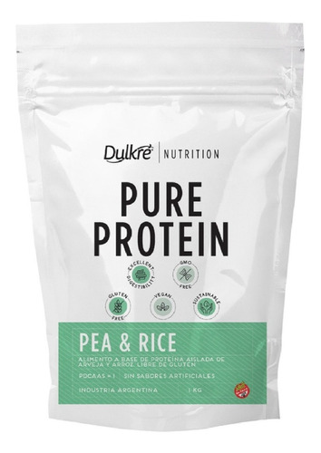 Pea & Rice - Pure Protein 1 Kg Dlk Nutrition Prm