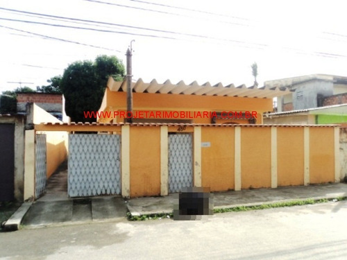 Imagem 1 de 17 de Centro/mesquita.casa Com 2 Quartos, Quintal Amplo, Piscina, 5 Vagas De Garagem E 1 Anexo - Ca00457 - 32690444