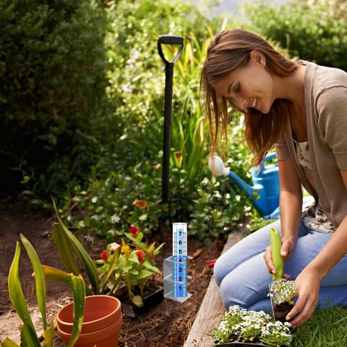Pluviómetros Para Patio Pluviómetro Digital Medidor De Agua