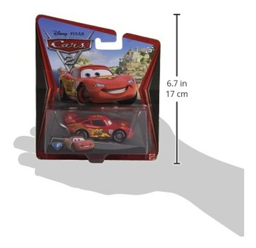 Carro De Cars 2, Rayo Mcqueen Con Racing Wheels
