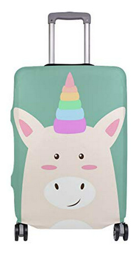 Maleta - Travel Luggage Cover Cute Cartoon Animal Unicorn E