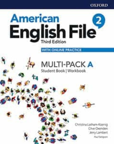 American Eng File Level 2 Multi Pack A Pack 3ed