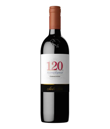 Vino Tinto 120 Santa Rita Carmenere 750 Ml