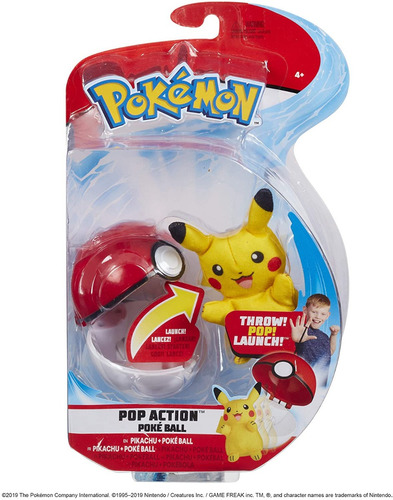 Pokemon Pikachu Con Pokebola 