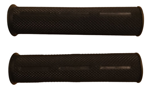 Par Puños De Goma Velo Krato Cerrado P/ Bicicletas Mtb 123mm Negro