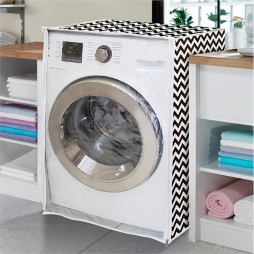 Imagem 2 de 4 de Capa De Lavadoura Com Zíper Abertura LG Electrolux Samsung