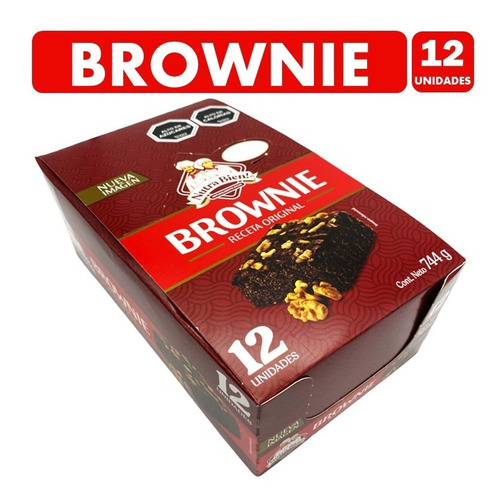 Brownie Nutra Bien Display 12 Unidades