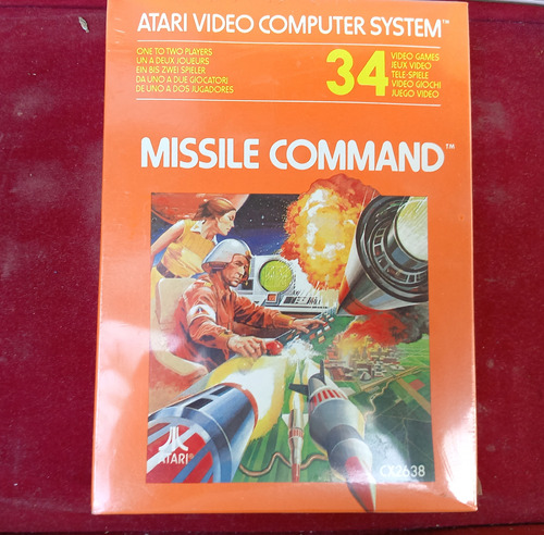 Missile Command ( Juego Atari 2600 ) ( Nuevo ) 20v _\(^o^)/_