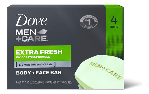 Dove Men+care Barra Corporal Y Facial Para Limpiar E Hidrat.