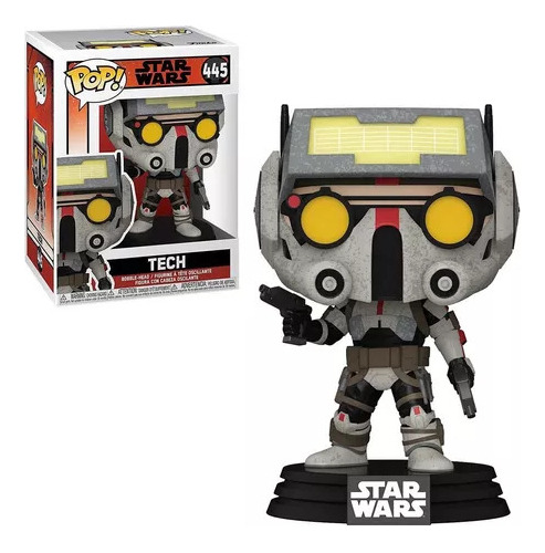 Funko Pop! Star Wars Bad Batch Tech Muñeco Original  445 