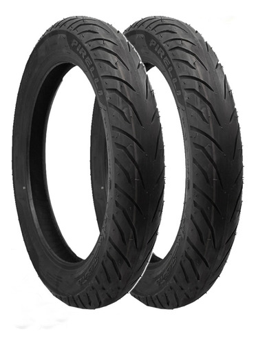 Par Pneu Mvk Fox 110 80-100-14 + 80-100-14 Pirelli