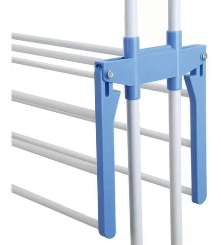 Imagen 3 de 4 de Tendedero De Ropa Perchero Colgador Plegable 3 Niveles