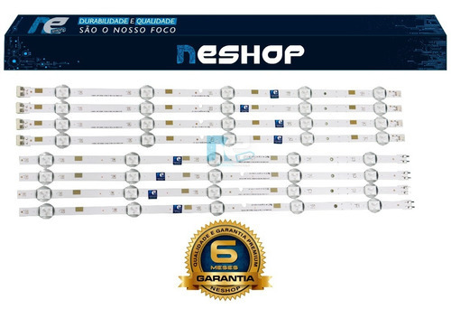 Kit Barras Led Neshop Para Tv Un49j5200ag Un49j5200