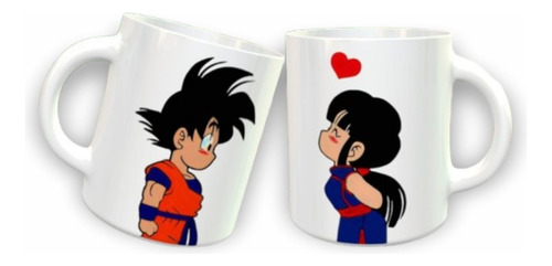 Mugs Pocillo Pareja X 2 Unidades San Valentin Amor Amistad