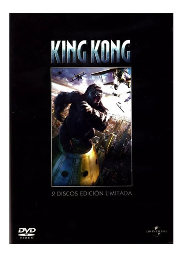 King Kong 2 Discos Edicion Limitada Pelicula Dvd