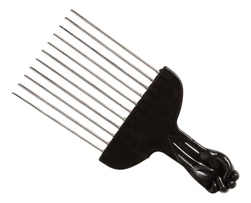 Metal Hair Pick Peluquería Herramienta De Peinado Peine