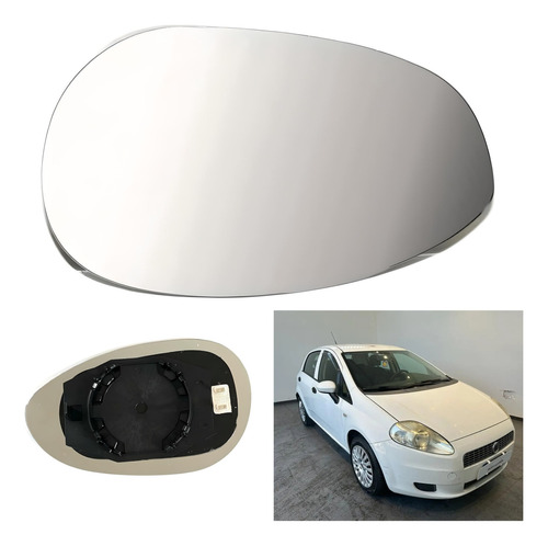 Luna Espejo Derecho Compatible Con Fiat Punto 2009-2015