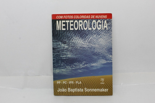 Livro Meteorologia Com Fotos Coloridas De Nuvens P1252