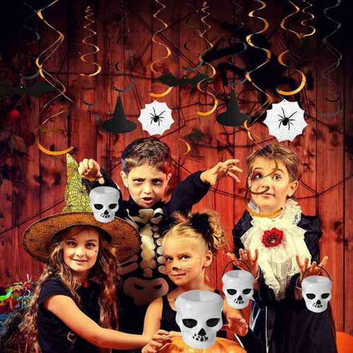 Tarro De Caramelos Con Forma De Esqueleto Para Halloween, 20