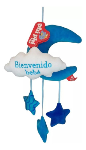 Cunero Peluche Bebe Luna Y Nube Bienvenido Phi Phi